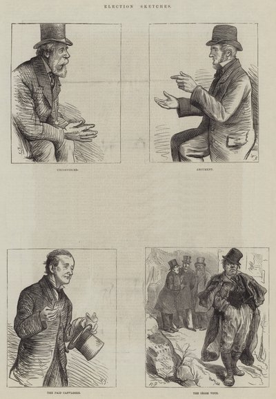 Verkiezingsschetsen door Harry Furniss